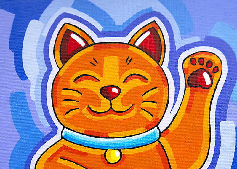 Lucky Ginger Cat