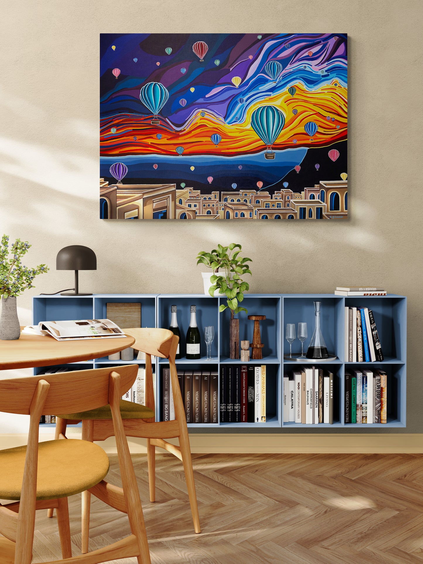 'Carried by Colour' Print