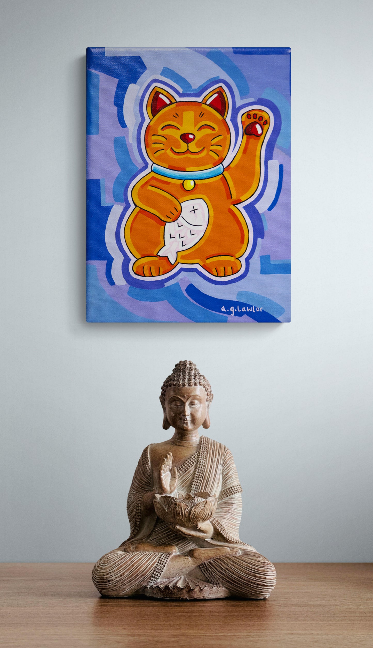 Lucky Ginger Cat