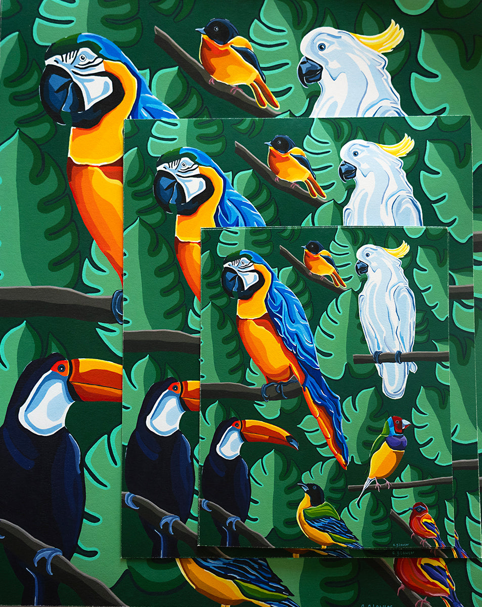 'Un Paraíso Tropical' Print