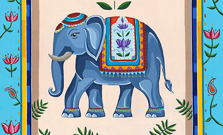 'Celestial Elephant' Print