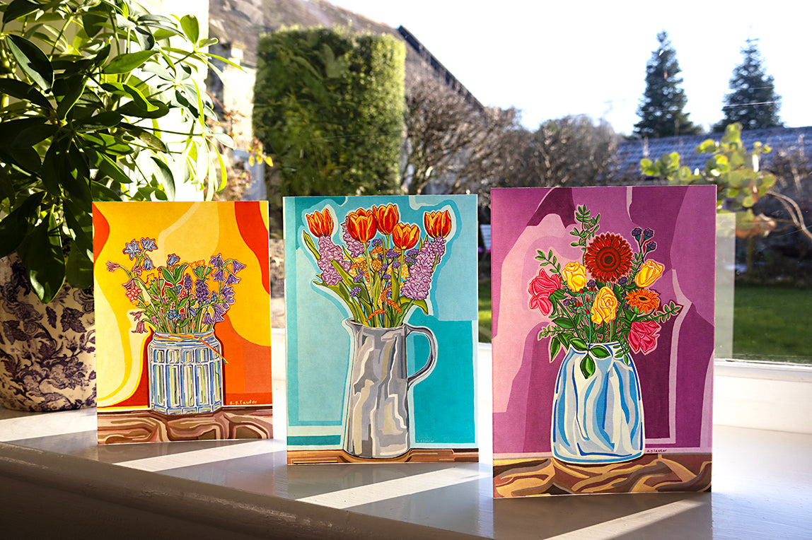 Flower Power Greeting Card