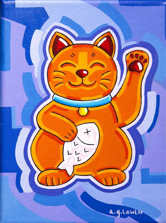 Lucky Ginger Cat