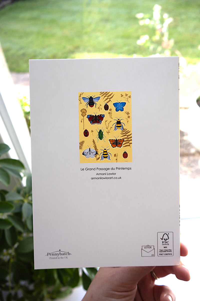 Le Grand Passage du Printemps Greeting Card