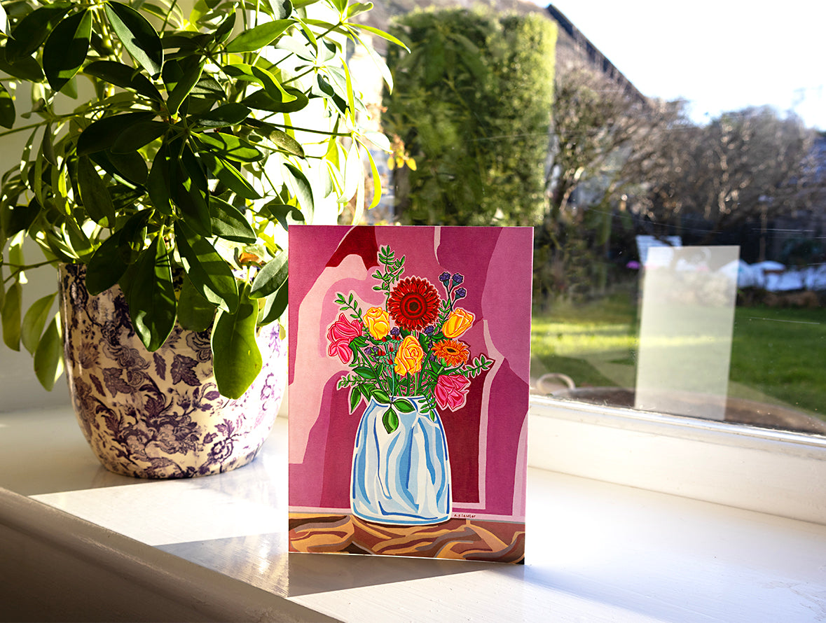 The Colour of Love Greeting Card