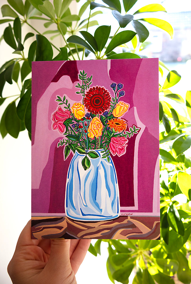 The Colour of Love Greeting Card