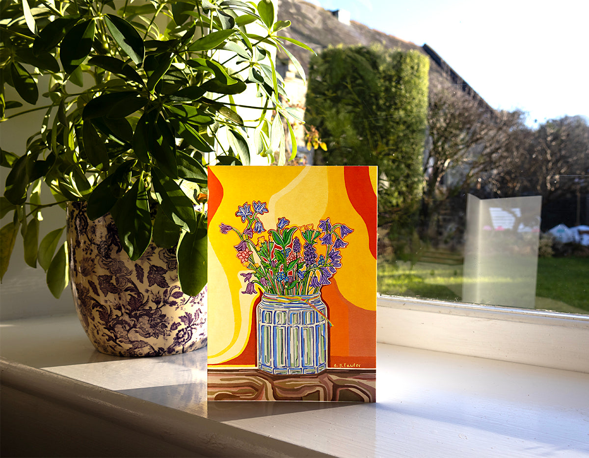 Flower Power Greeting Card