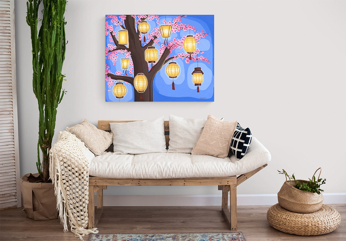 'Stillness Under Sakura' Print